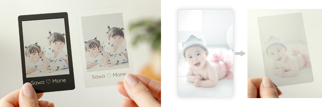 マグカップ用の昇華転写印刷で、写真やイラストをマグカップ1周に印刷することができます