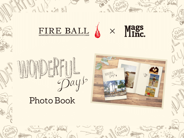 FIRE BALL レコード wonderful days収録 Fire Ballコラボフォトアルバム | フォトブックアプリ Mag Inc.