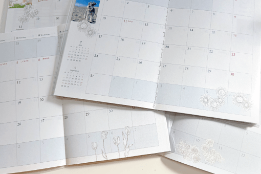 Mags Inc.×HIBIYA-KADAN手帳_手帳ページのイメージ画像