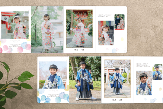 Your child’s proud moment in a special format「Premium photo board -Shichi-Go-San-」
