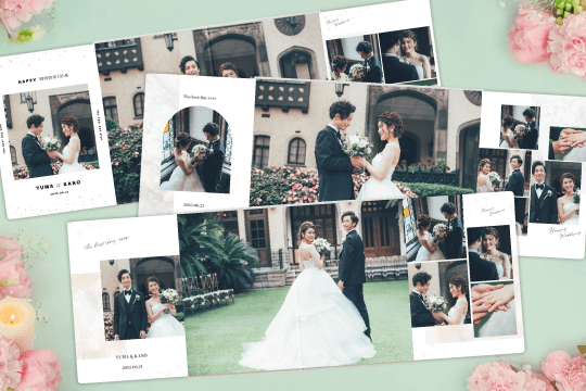 最高に幸せな瞬間をカタチに「プレミアムボード-Wedding-」