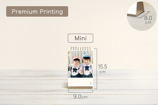 product photo(Page-a-day Calendar)  (Vertical/mini)